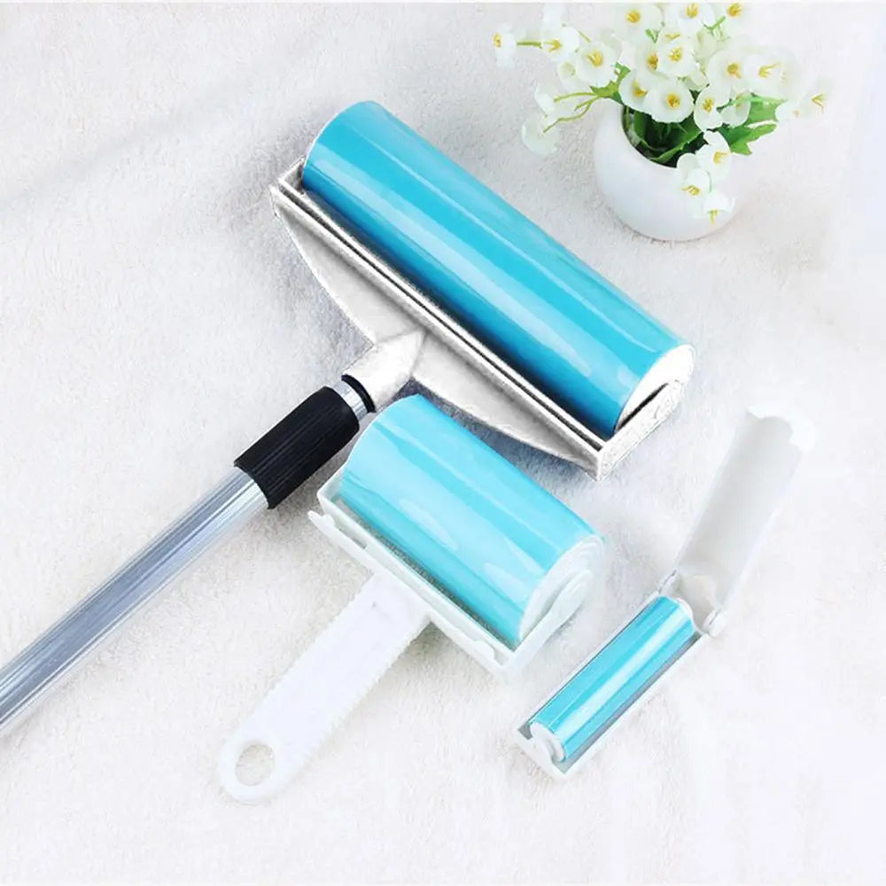 Cat Reusable Sticky Lint Roller Set, 3Pcs/Set Retractable Lint Roller for Sofa Clothes, Furniture