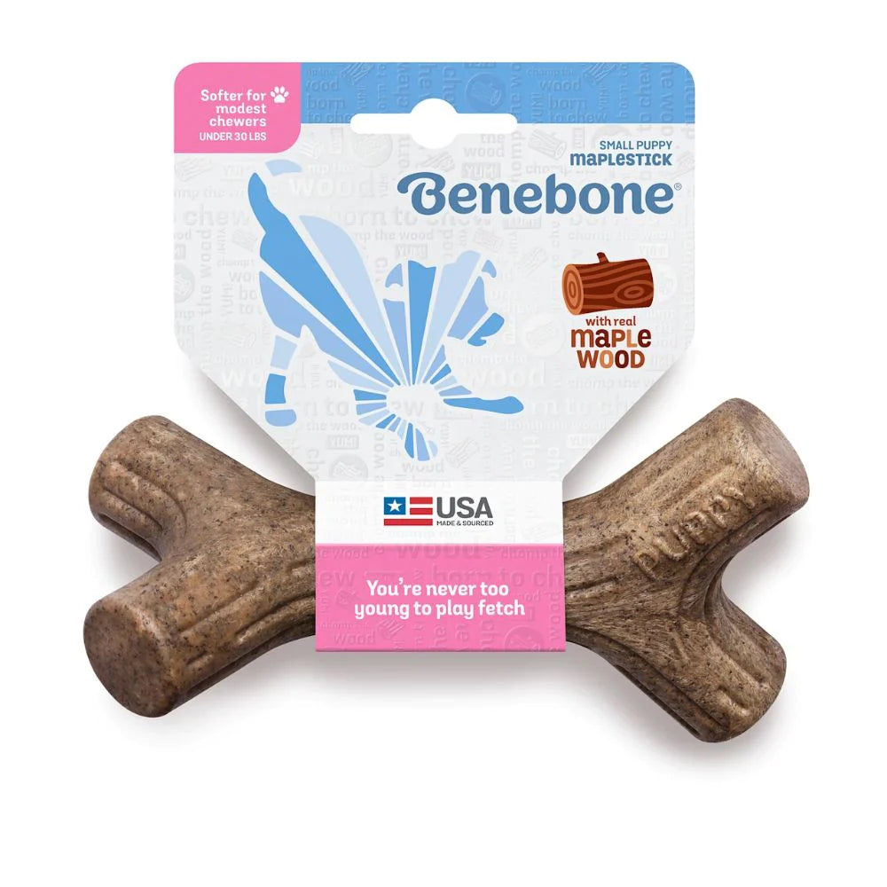 Benebone Puppy Maplestick Dog Chew Toy Small