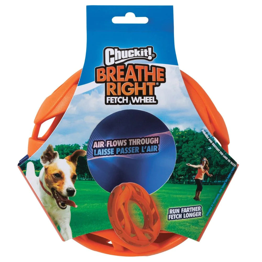 Chuckit! Breathe Right Fetch Wheel Dog Toys