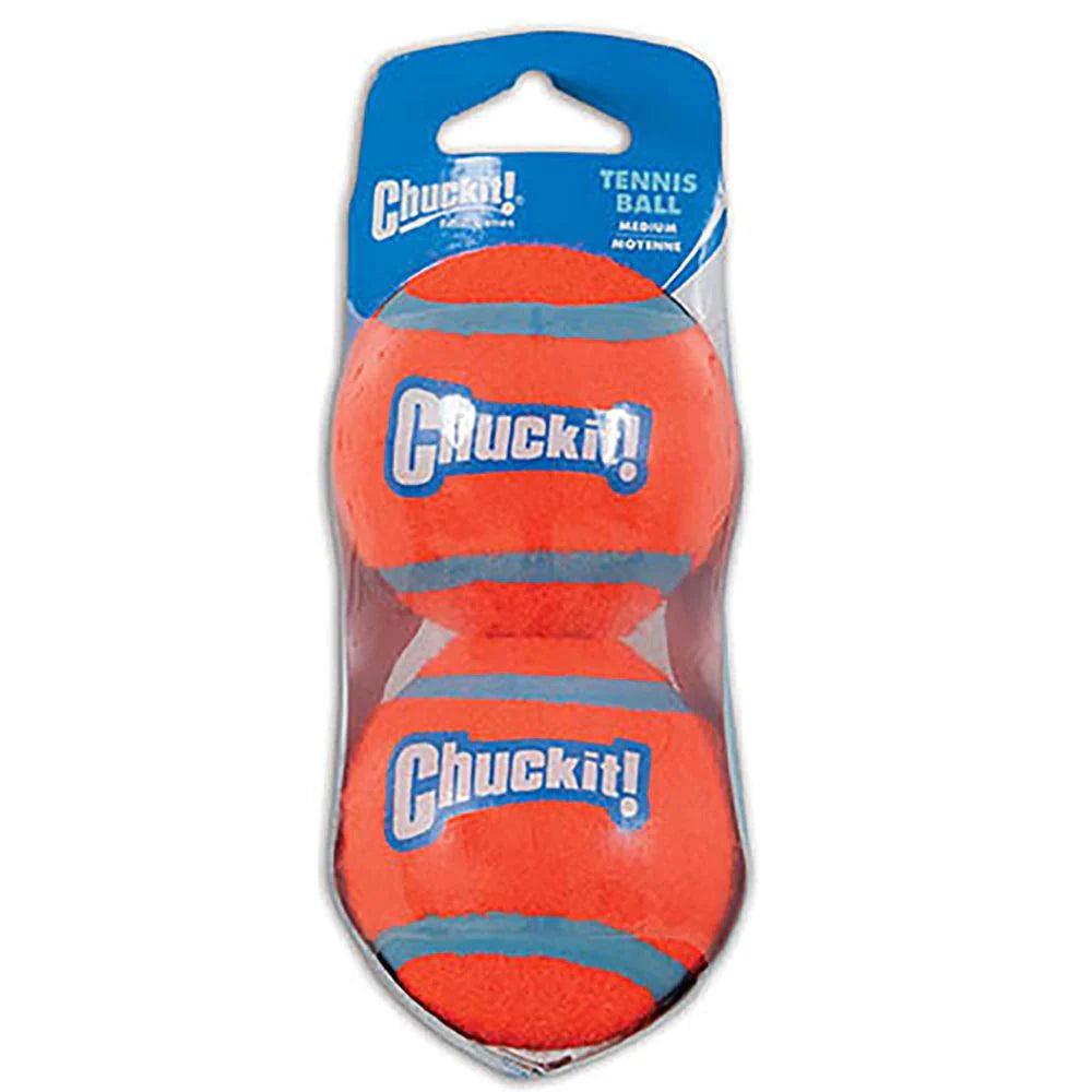 Chuckit! Tennis Ball Dog Toy Shrink Extra-Large 2-Pk